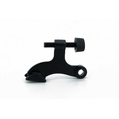 Orca Hardware Hinge Pin Door Stop, Xtra Duty, With Black Tip, Zinc Alloy, BL Black Finish TH-HPXD-BL